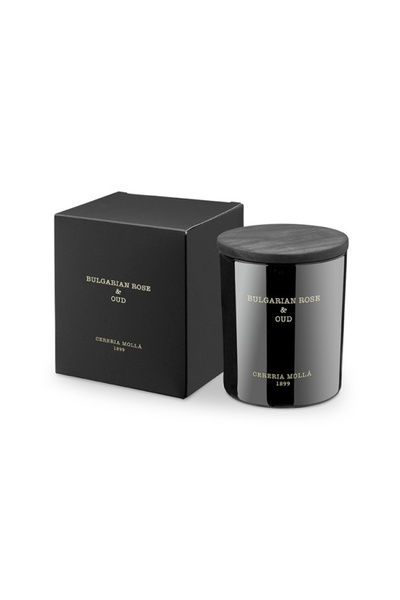 Cereria Molla Lumânare Premium 230g. Trandafir bulgăresc și Oud