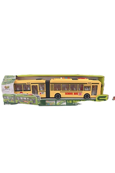 CasaDesteapta.ro L&S Friction Bus, Open Doors JS163D - Toy for Children, Real...