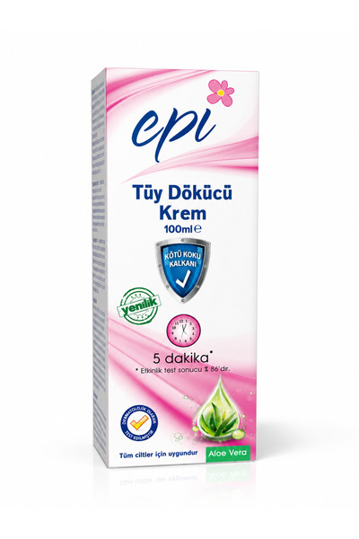 Generic Brand كريم إبي لإزالة الشعر 100 مل بخلاصة الصبار |   مناسب لجميع أنوا...
