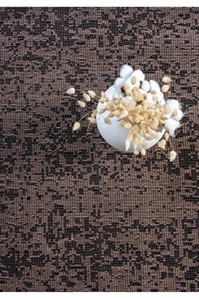 Şönil Kilim Piksel Pamuk Dokuma Yıkanabilir Yumuşak Salon Mutfak Çocuk Odası Halısı