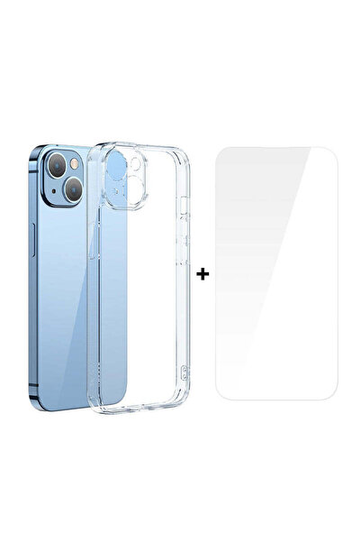 Baseus Husă de protecție ultra subțire transparentă pentru Apple iPhone 14 - ...