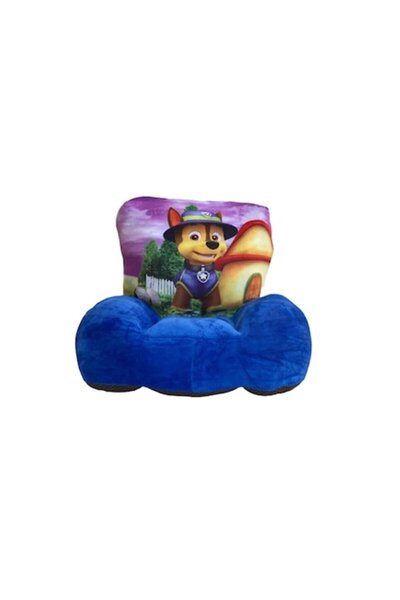 OEM Fotoliu moale de plus pentru copii cu spatar 3D, Patrula Catelusilor Chas...