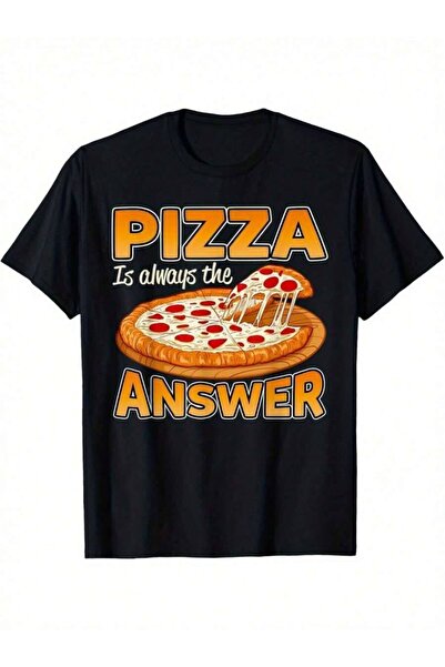 45 BPM Fun Lover Pizza Is Answer Men's-Shirt