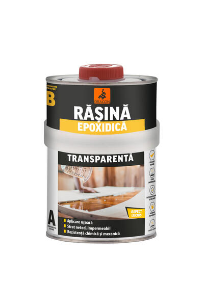Dragon Rășină epoxidică, pentru decorare și protecție, aspect lucios, 750 g