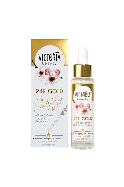 Victoria Beauty Αντιγηραντικός Ορός Προσώπου με Χρυσό 24Κ και Θαλάσσιο Κολλαγ...