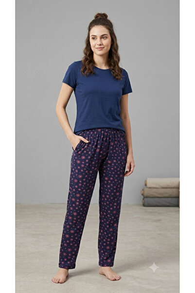 Derya Kurşun Pants with Pockets and Elastic Waistband 0573-017