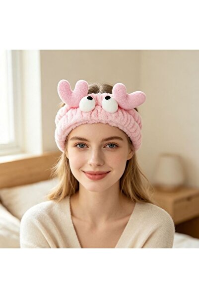 idei Cosmetic headband with funny design, elastic plush headband 20×6 cm for ...
