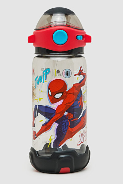 R&B Spider-Man Print Water Bottle