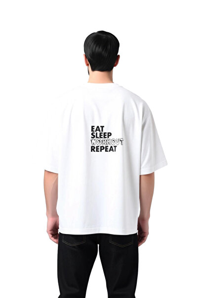 PayBuy Ye Uyu Antren Repeat Printed Men's Oversize T-Shirt