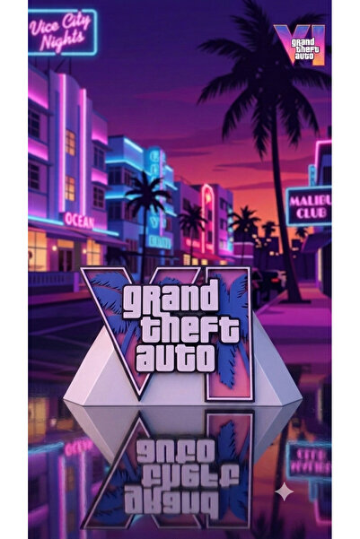 GTA VI TEMALI PlayStation 5 PS5 KOL / GAMEPAD STANDI