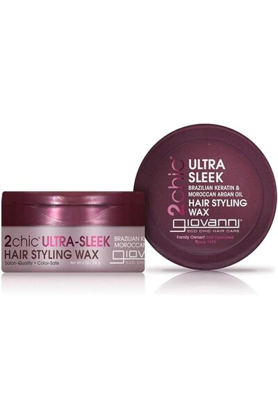 Giovanni GIOV 2CHIC KERATIN&ARGAN ULTRA-SLEEK HAIR STYLING WAX:18442