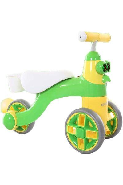 Generic Children's Balance Bike Cartoon Baby High-carbon Steel Competitive Ba...