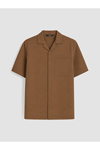 LC Waikiki Relax Fit Linen-Look Men's Shirt from Uzg Store for Style Enthusiasts