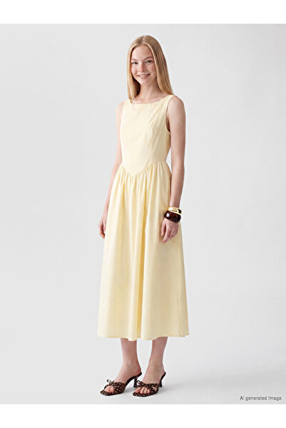 LC Waikiki U Roba Collar Waist-Seated Corset Dress for Style Enthusiasts from...