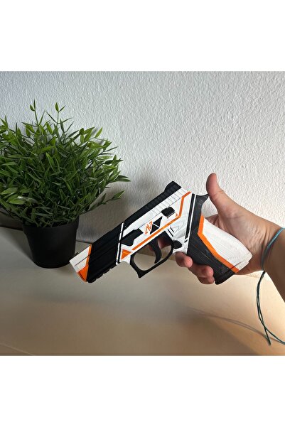 Lineex CS2 Asiimov Temalı 3D Baskı Dekoratif Model – Koleksiyon ve Oyuncu Oda...