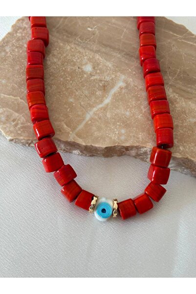 BIJUTERI Mercan Bodrum Bead Necklace