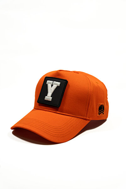 all hats Replaceable Patch Hat with Letter Y Patch Detail |   Meshless Flat T...