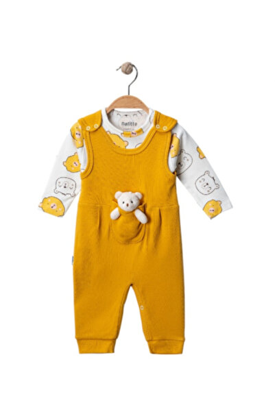 BabyWings مجموعة سالوبيت للأطفال مع دمية دب