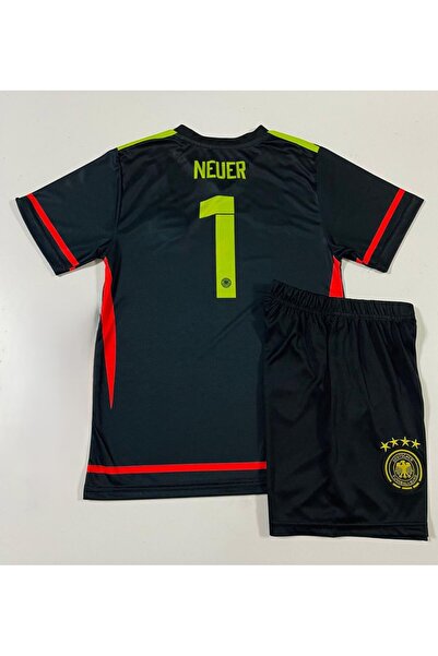 BREATHLESS Almanya Euro 2024 Manuel Neuer Kaleci Çocuk Forması 2'Lİ Set
