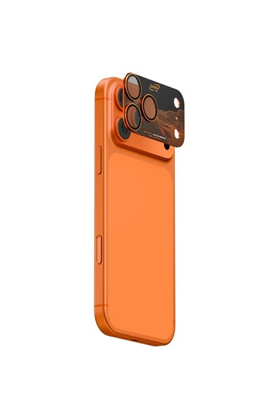 Skinarma Γυαλί Φακού Κάμερας Sonix Πλήρες Αλουμίνιο για iPhone 17 Pro πορτοκαλί