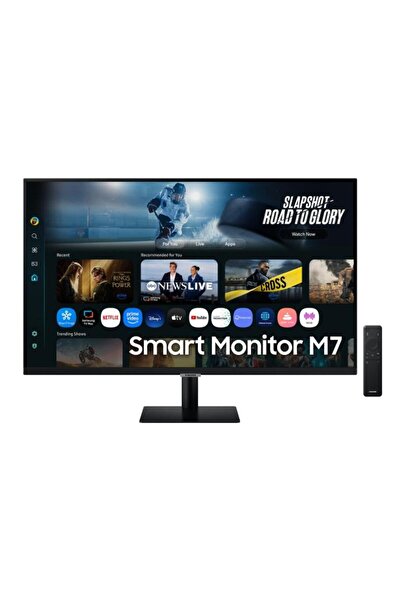 Samsung Monitor LED VA de 32 " LS32FM702UUXEN, UHD 3840x2160, HDMI, Difuzoare...