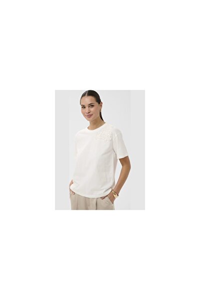 Kaffe Γυναικείο T-shirt Λευκό