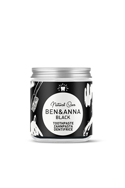 BEN ANNA Pasta de Dinti Black fara Fluor Borcan 100ml