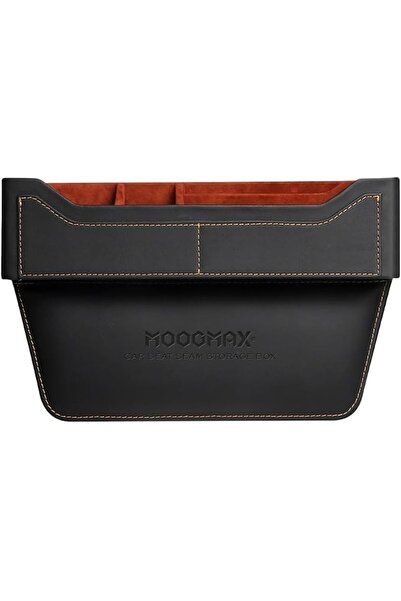 MOOGMAX Car Gap Filler - Car Seat Organizer - Premium Leather - Car Accessori...