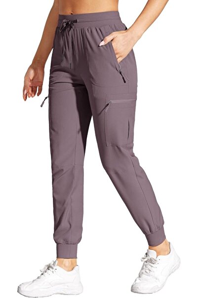 Dotail Pantaloni impermeabili de damă, respirabili, protecție solară UPF 50+,...