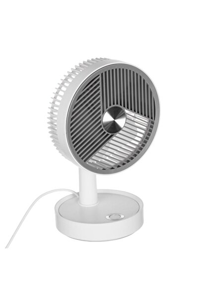 Zâna Casei Ventilator alb-gri cu USB, Ø13cm, 4W