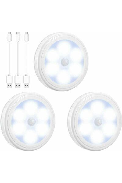STARSTAR 3-pack LED motion sensor wardrobe light.