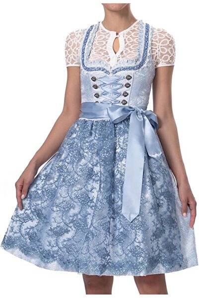 Dotail Rochie tradițională bavareză Dirndl, Dirndl, lungime midi, mărimea XL,...