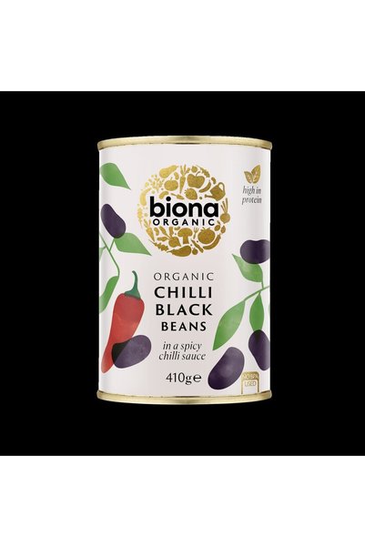 biona Fasole neagra in sos chilli 410g