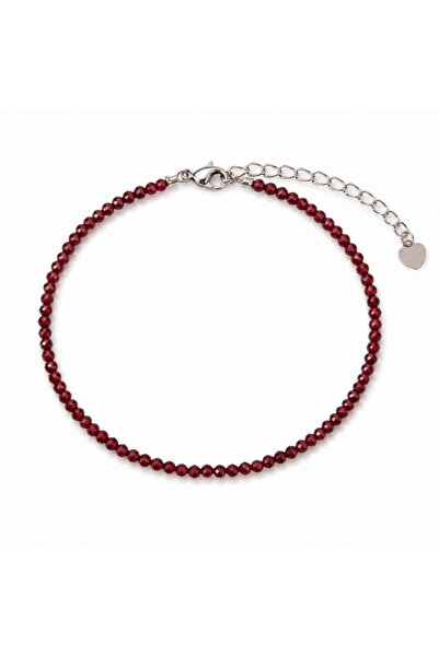 craftmystic Bratara eleganta cu Granat Fatetat 3 mm - Pasiune si Eleganta Nat...