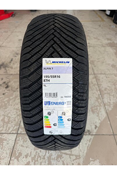 Michelin 195/55R16 87H ALPIN7 20.HAFTA 2026 ÜRETİM (KIŞLIK)