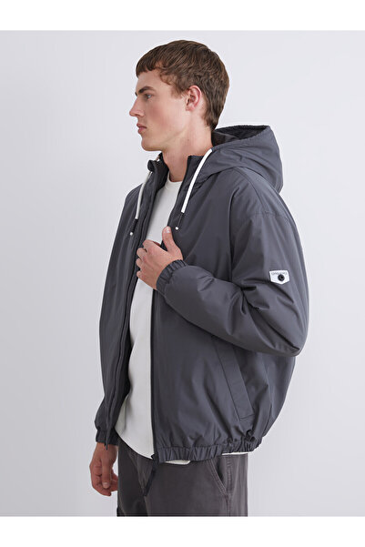 LC Waikiki Vision New Season Comfortable Fit Hooded Men's Medium Thick Coat