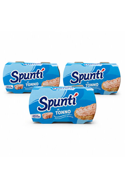 Spunti Set de 3 x Spuntì al Tonno, cremă de ton, 2 x 84 g/pachet, total 504 g