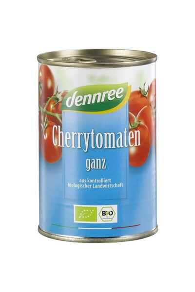 Dennree Rosii cherry intregi la conserva,