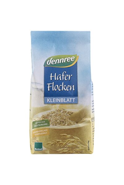 Dennree Fulgi de ovăz bio mici, 500g