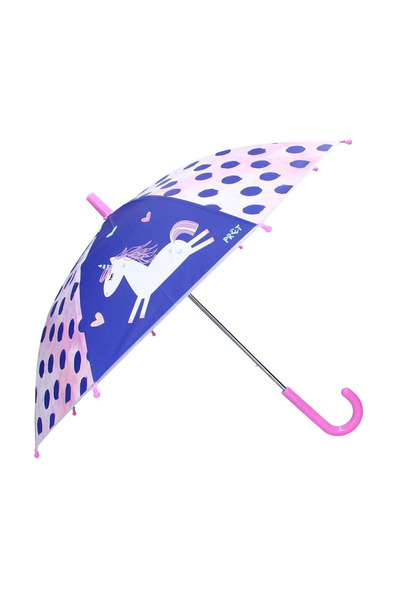 Pret Umbrelă de ploaie Unicorn albastru roz