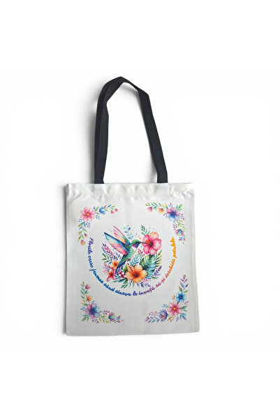 OEM Geanta Tote “Florile Cresc Frumos” – RAZADE