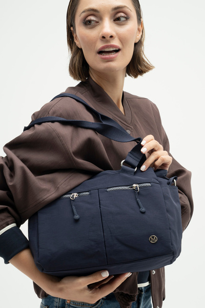 Matthew Cox Women's Shoulder Bag Dark Blue Byn2536