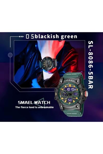 SMAEL Luxury Tasarım Spor Erkek Kol Saati