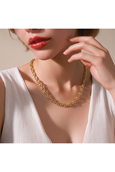 Mum Aşkı Sea Column Chain Necklace