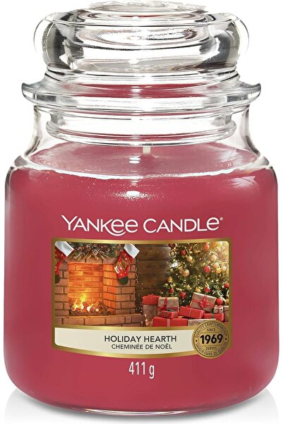 Yankee Candle شمعة معطرة في وعاء (كبيرة الحجم) - سنو إن لوف - مدة احتراق طويل...