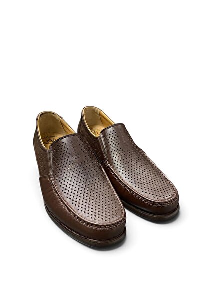 Desimod Genuine Leather Inside and Outside Perforated Summer Full Orthopedic ...