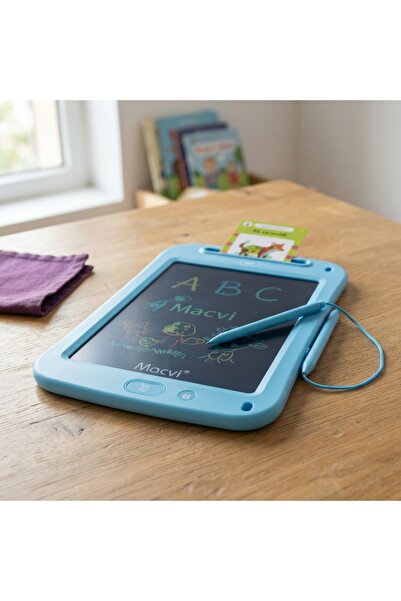 DeaL Tabletă LCD educativă 2 în 1 pentru copii cu cartonașe interactive — Înv...