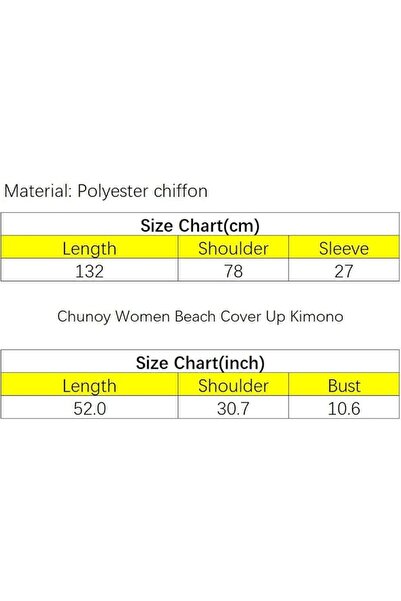 GENERAL Chunoy Women Casual Floral Striped Tie Dye Lightweight Kimono Cardiga...
