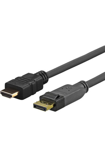 VivoLink Καλώδιο DisplayPort αρσενικό - HDMI αρσενικό 5μ Μαύρο (PRODPHDMI4K5)