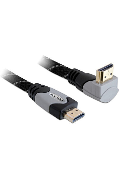 DELOCK Καλώδιο HDMI Αρσενικό σε Αρσενικό 5μ Μαύρο Κωδικός: 83077